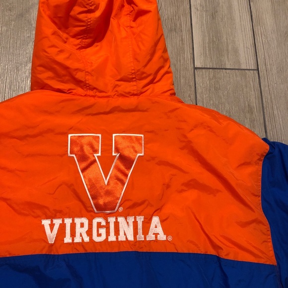 Vintage university of Virginia UVA Nylon Coat XL - Picture 10 of 10